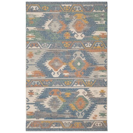 Safavieh Canyon Hand Woven Flat Weave Small Rectangle Area Rug Blue & Multicolor - 4 x 6 ft. CNY108B-4